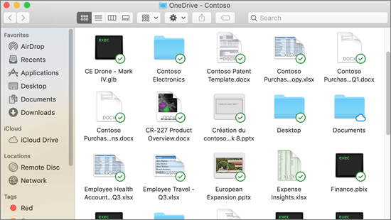 onedrive for business mac get link